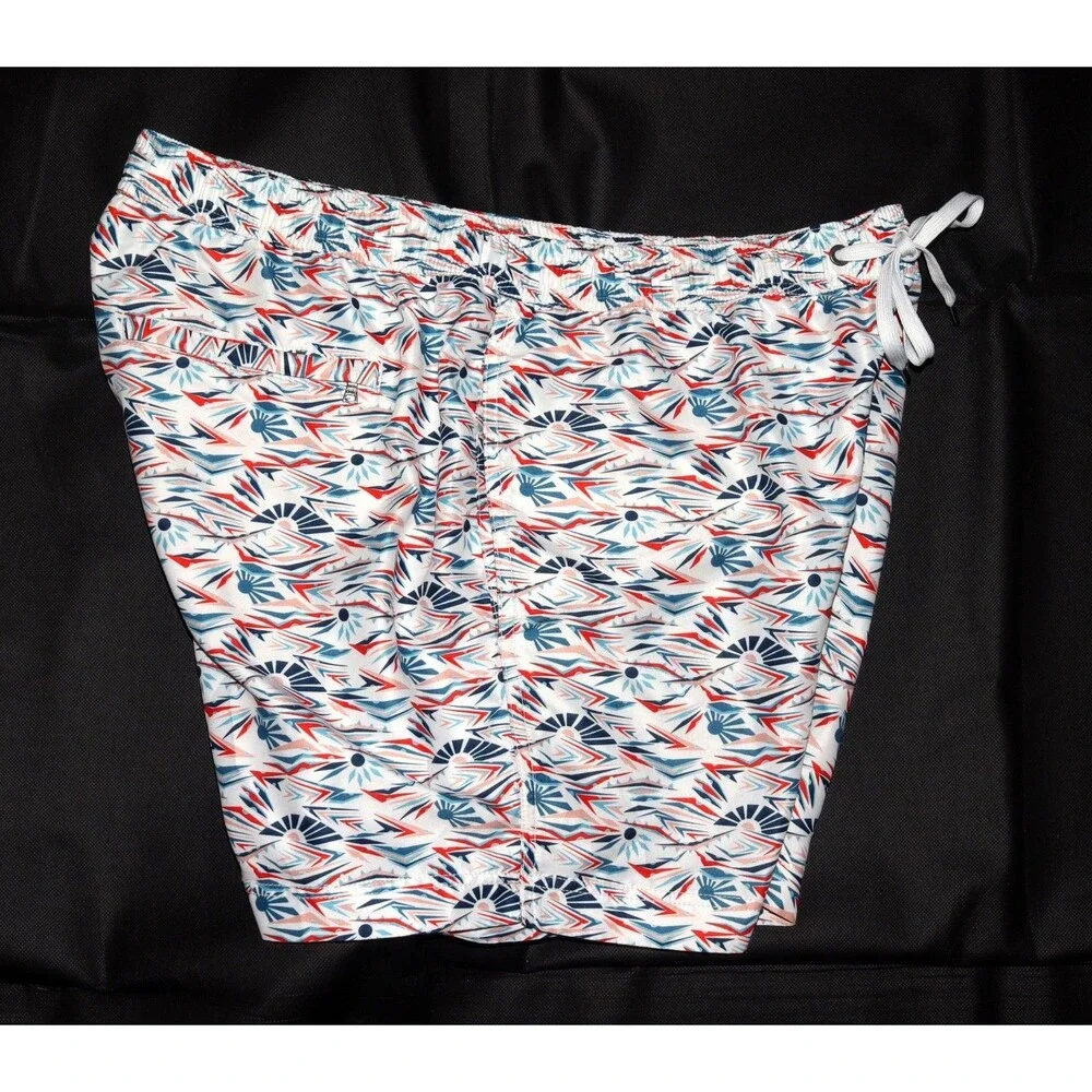Onia White Sunrise Charles Swim Trunk‎ 5